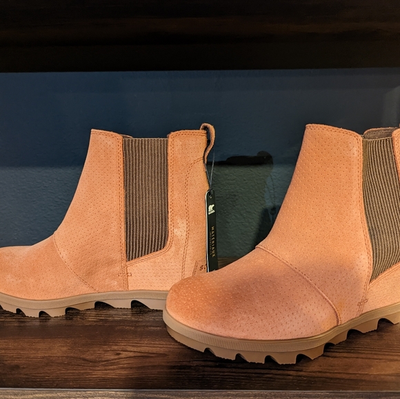*HTF!* NWT Sorel Joan Of Arctic Wedge II Chelsea Boots 7.5 - Picture 4 of 8